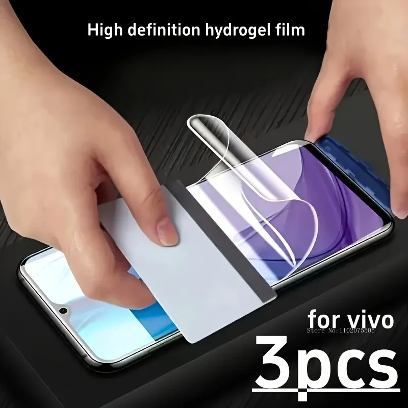 3 упаковки, прозрачная водяная гелевая защитная пленка для экрана для Vivo X200s X100x X200Pro Mini X100 Ultra X200 FE X90/X90 Pro, гидрогелевая пленка
3 упаковки, прозрачная водяная гелевая защитная пленка для экрана для Vivo X200s X100x X200Pro Mini X100 Ultra X200 FE X90/X90 Pro, гидрогелевая пленка