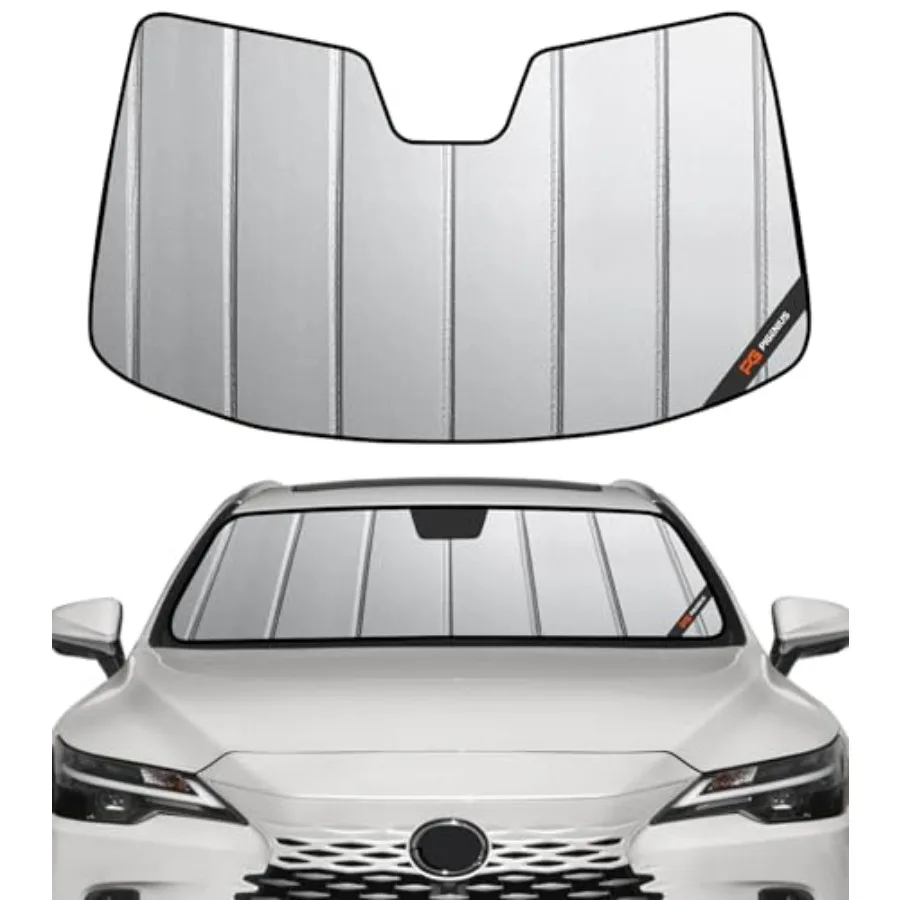Windshield Sun Shade for Lexus RX 2023-2026 Front Window Sunshade - Safeguard polyester fabric black foldable UV-blocking
Windshield Sun Shade for Lexus RX 2023-2026 Front Window Sunshade - Safeguard polyester fabric black foldable UV-blocking