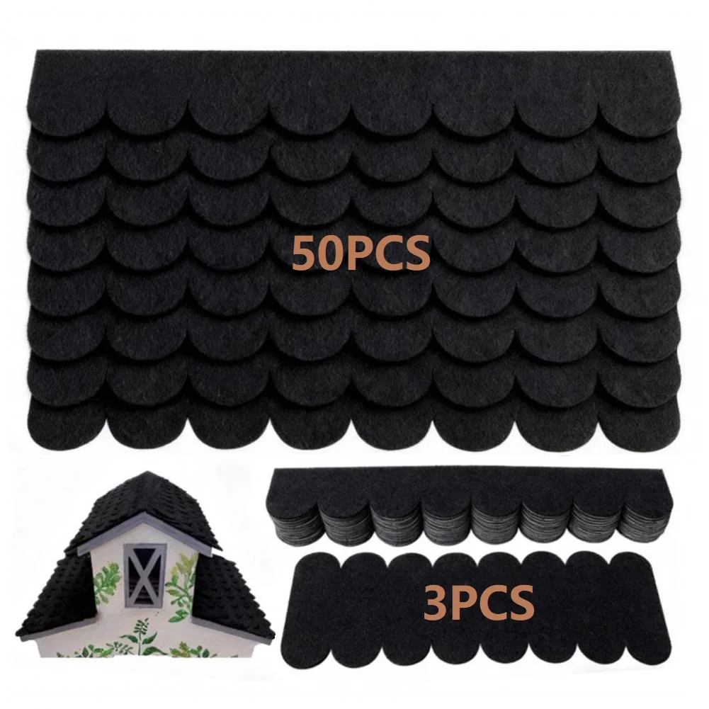 53Pcs Roofing Felt For Bird House, Waterproof Roof Shingles Self-Adhesive Roof Shingles For Nesting Box Roof Dog House
53Pcs Roofing Felt For Bird House, Waterproof Roof Shingles Self-Adhesive Roof Shingles For Nesting Box Roof Dog House