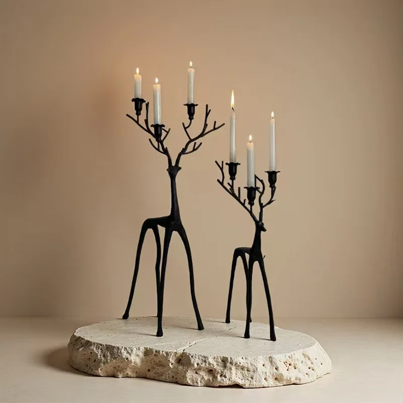 Modern Black ChristmasDeer Candlestick Church Candlestick Home Decors Wedding Decoration Candelabra
Modern Black ChristmasDeer Candlestick Church Candlestick Home Decors Wedding Decoration Candelabra
