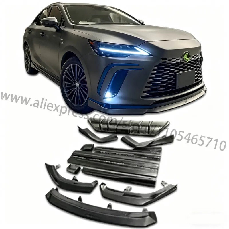 For 2023 Lexus RX500h F Sport, Fiber Full Body Kit, RX Carbon Fiber Spoiler, Rear Diffuser, Side Skirts.
For 2023 Lexus RX500h F Sport, Fiber Full Body Kit, RX Carbon Fiber Spoiler, Rear Diffuser, Side Skirts.