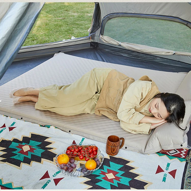 Automatic air Mattress with Pillow Sleeping Pad Camping Picnic Mat Moisture-proof Double People air Mattress Bed
Automatic air Mattress with Pillow Sleeping Pad Camping Picnic Mat Moisture-proof Double People air Mattress Bed