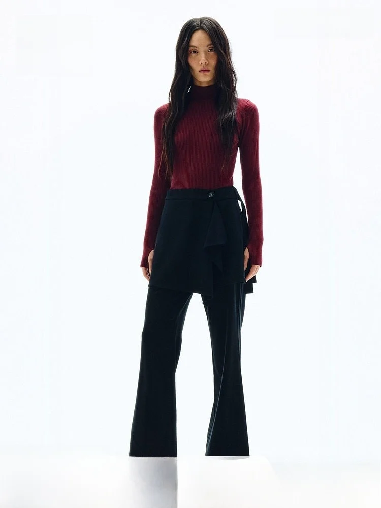 Красный вязаный свитер с высоким воротником, верхняя одежда для женщин, повседневное облегающее пальто из полиэстера, вискозы, нейлоновой ткани с капюшоном
Красный вязаный свитер с высоким воротником, верхняя одежда для женщин, повседневное облегающее пальто из полиэстера, вискозы, нейлоновой ткани с капюшоном