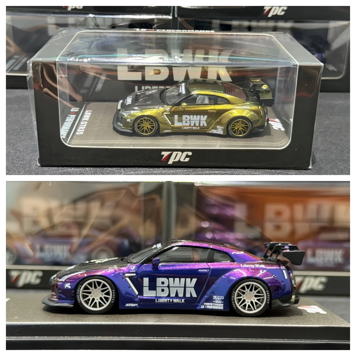 TPC 1·64 LBWK GTR35 Diecast Model Car
TPC 1·64 LBWK GTR35 Diecast Model Car