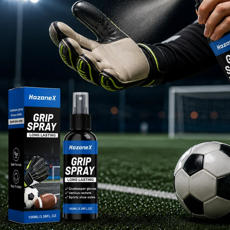 100ml Goalkeeper Glove Spray Non-Slip Grip Enhancer for Sports Gloves, Football, Baseball, Multi-Use Anti-Slip Sticky Grip Spray
100ml Goalkeeper Glove Spray Non-Slip Grip Enhancer for Sports Gloves, Football, Baseball, Multi-Use Anti-Slip Sticky Grip Spray