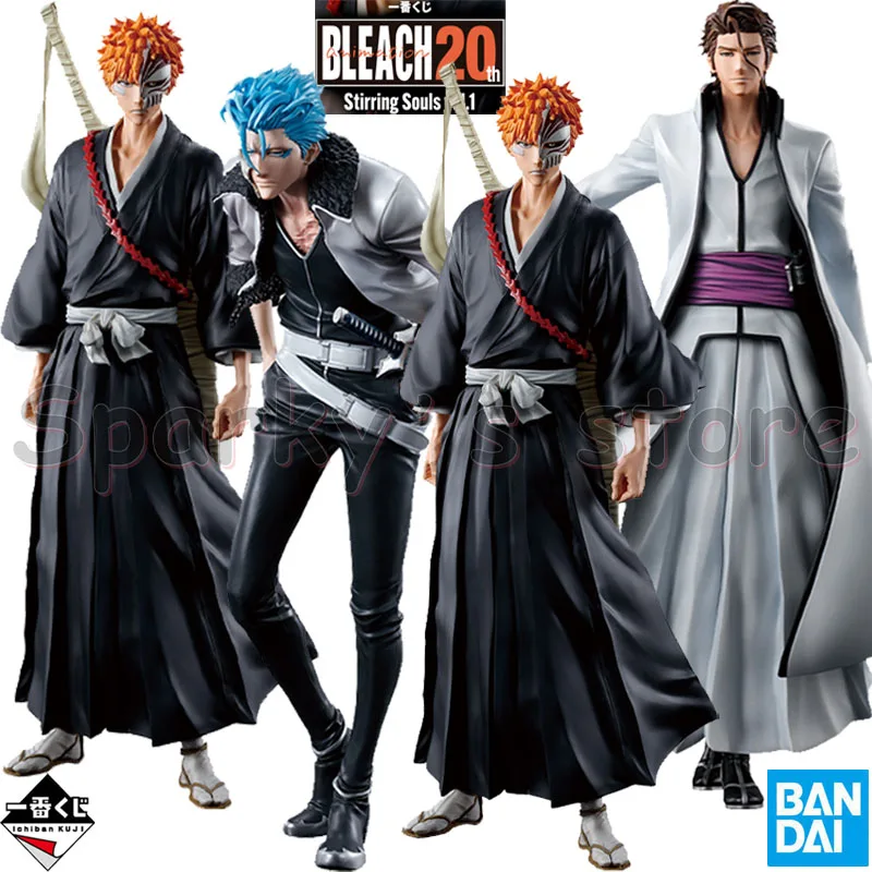 Bandai Original Ichiban KUJI BLEACH Stirring Souls vol.1 Anime Figure Aizen Sousuke Action Figure Toys For Kids Gifts Model
Bandai Original Ichiban KUJI BLEACH Stirring Souls vol.1 Anime Figure Aizen Sousuke Action Figure Toys For Kids Gifts Model