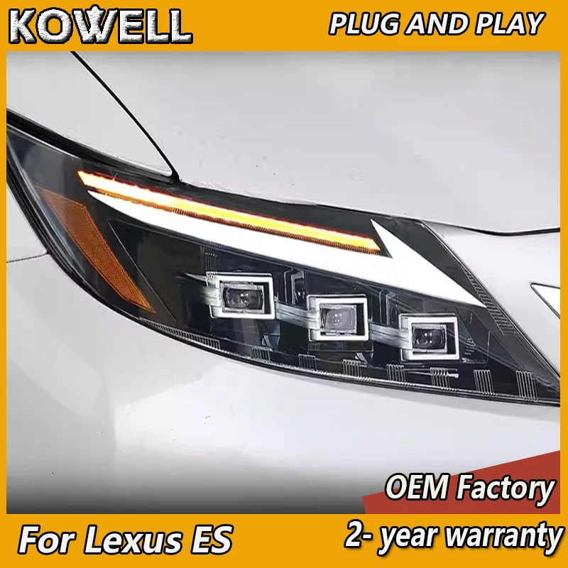 Car Styling for Lexus ES Head Lamp 2013-2014 ES250 Headlight ES300 DRL Turn Signal Low High Beam Projector Lens
Car Styling for Lexus ES Head Lamp 2013-2014 ES250 Headlight ES300 DRL Turn Signal Low High Beam Projector Lens