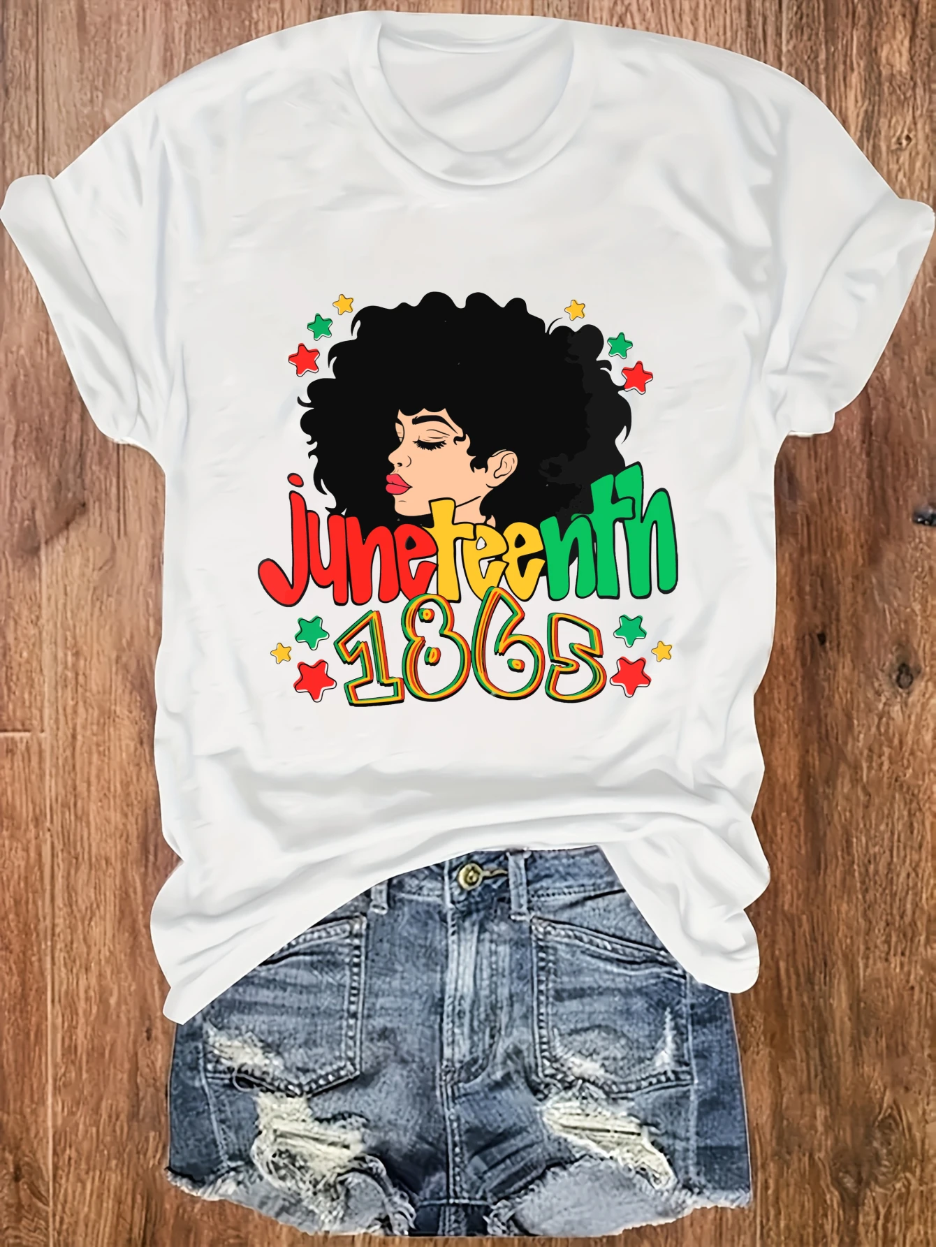 Women's plus size tank top Juneteenth 1865 Afro Woman Stars Suitable for sports and daily wear Summer fashion top sleeveless
Women's plus size tank top Juneteenth 1865 Afro Woman Stars Suitable for sports and daily wear Summer fashion top sleeveless