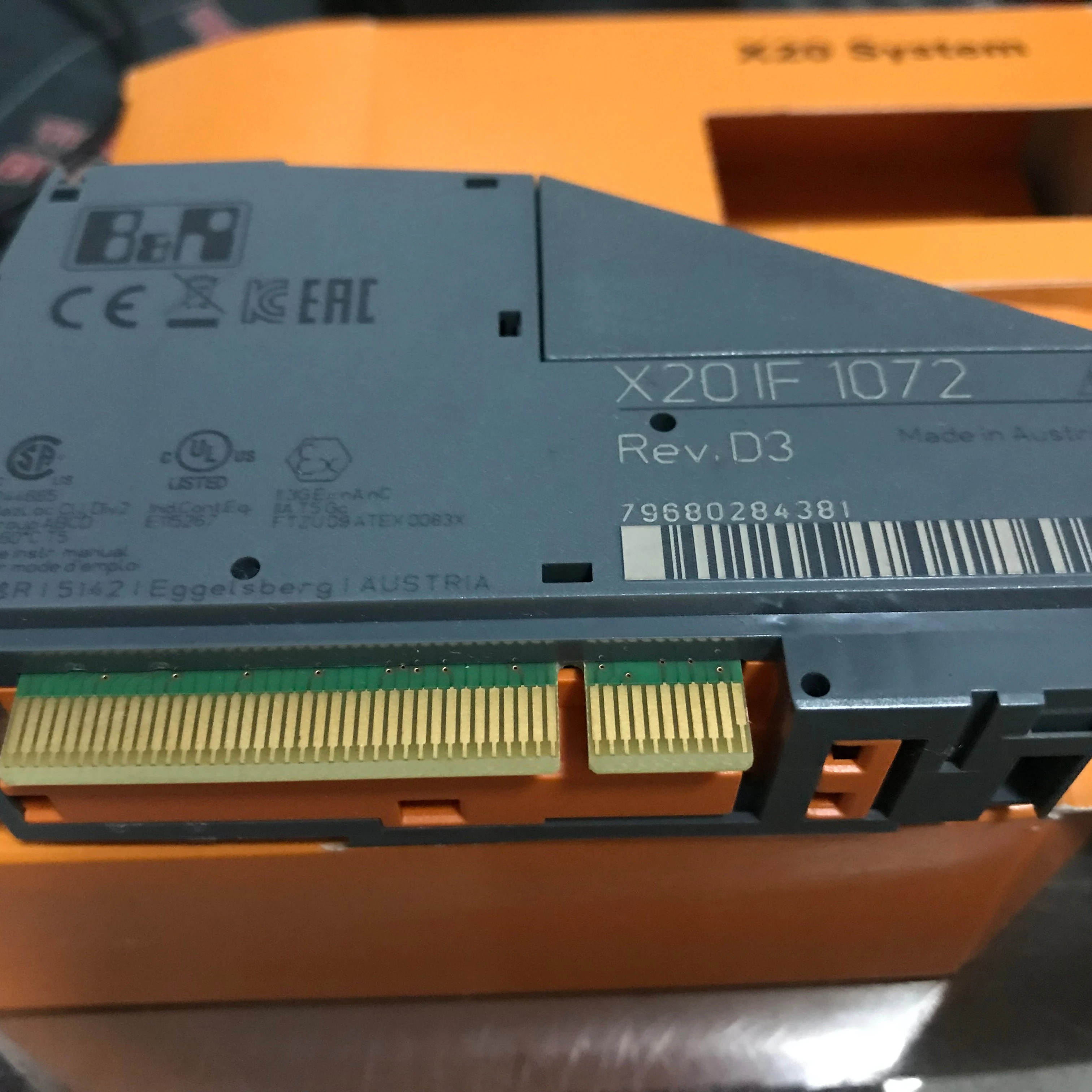 МОДУЛЬ B&R X20 ПЛК X20IF1072
МОДУЛЬ B&R X20 ПЛК X20IF1072