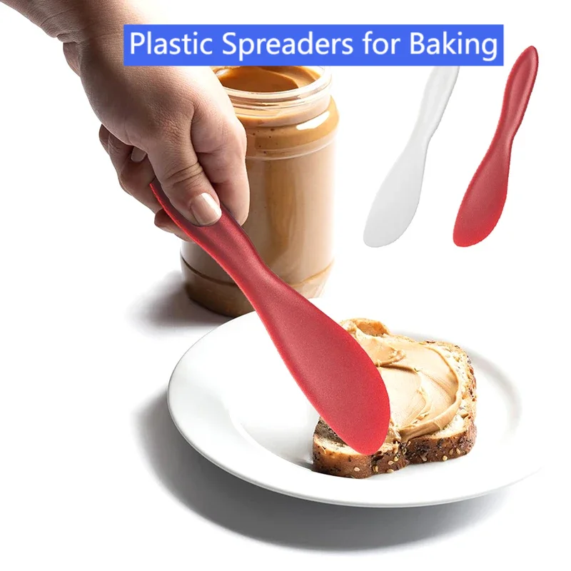 Non-Stick Butter Spatula, Plastic Spreaders for Baking, Cake Icing & Toast, Kitchen Baking Tool Set
Non-Stick Butter Spatula, Plastic Spreaders for Baking, Cake Icing & Toast, Kitchen Baking Tool Set