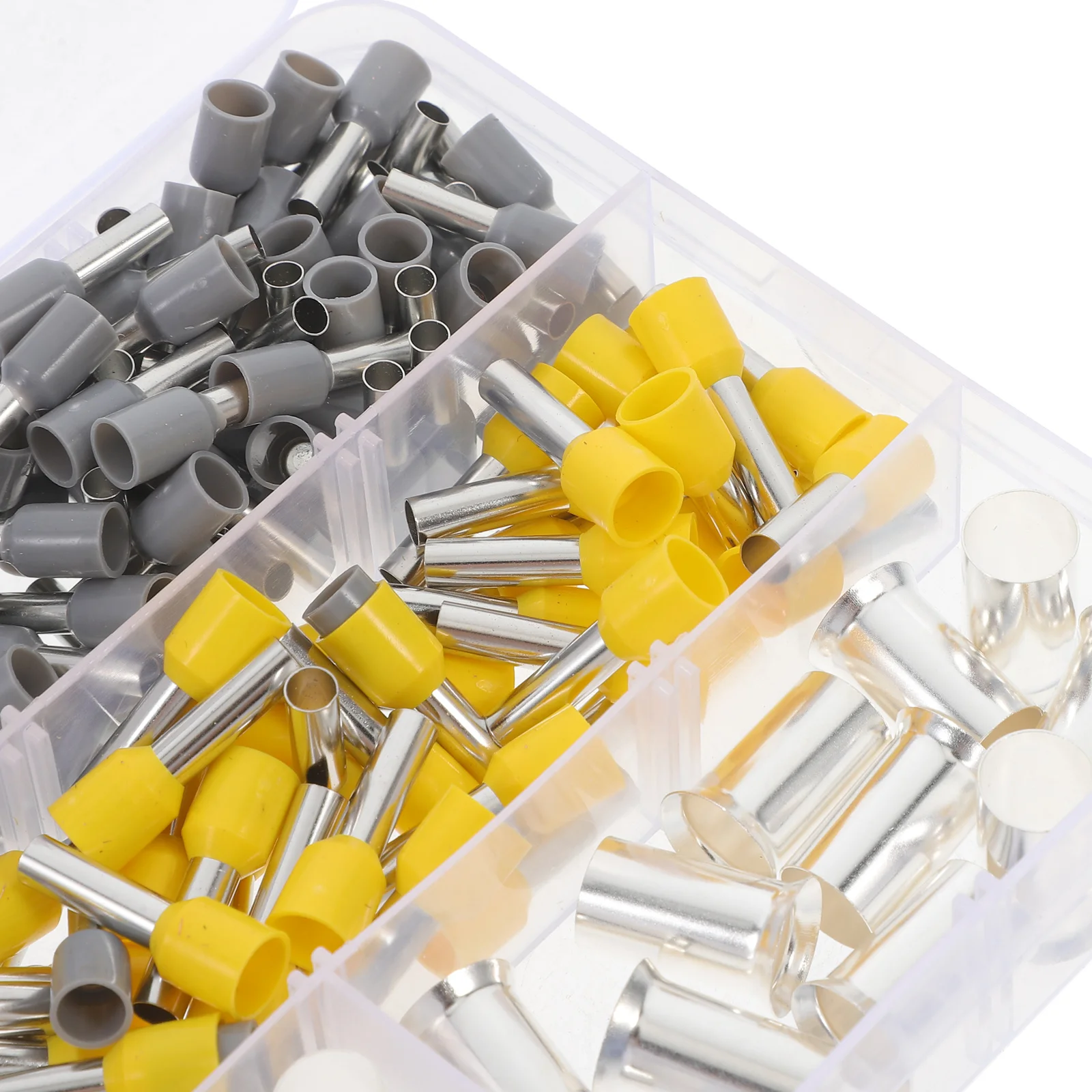 390Pcs Wire Ferrules Copper Insulated Crimp Connectors Kit for Cable End Terminals 2-16 Awg Electrical Wire Connectors
390Pcs Wire Ferrules Copper Insulated Crimp Connectors Kit for Cable End Terminals 2-16 Awg Electrical Wire Connectors