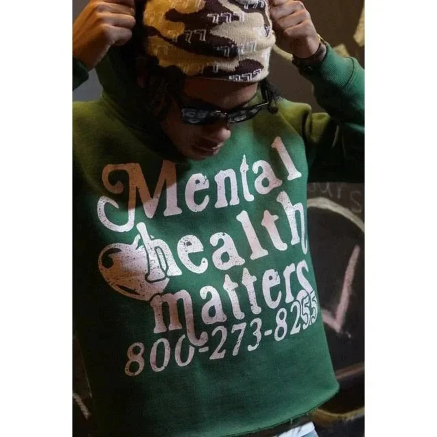 I love fried chicken Pullover Hoodie Mental Health Awareness Hoodie Kids/Adult Streetwear Hooded Unisex Sweatshirts Pullovers
I love fried chicken Pullover Hoodie Mental Health Awareness Hoodie Kids/Adult Streetwear Hooded Unisex Sweatshirts Pullovers