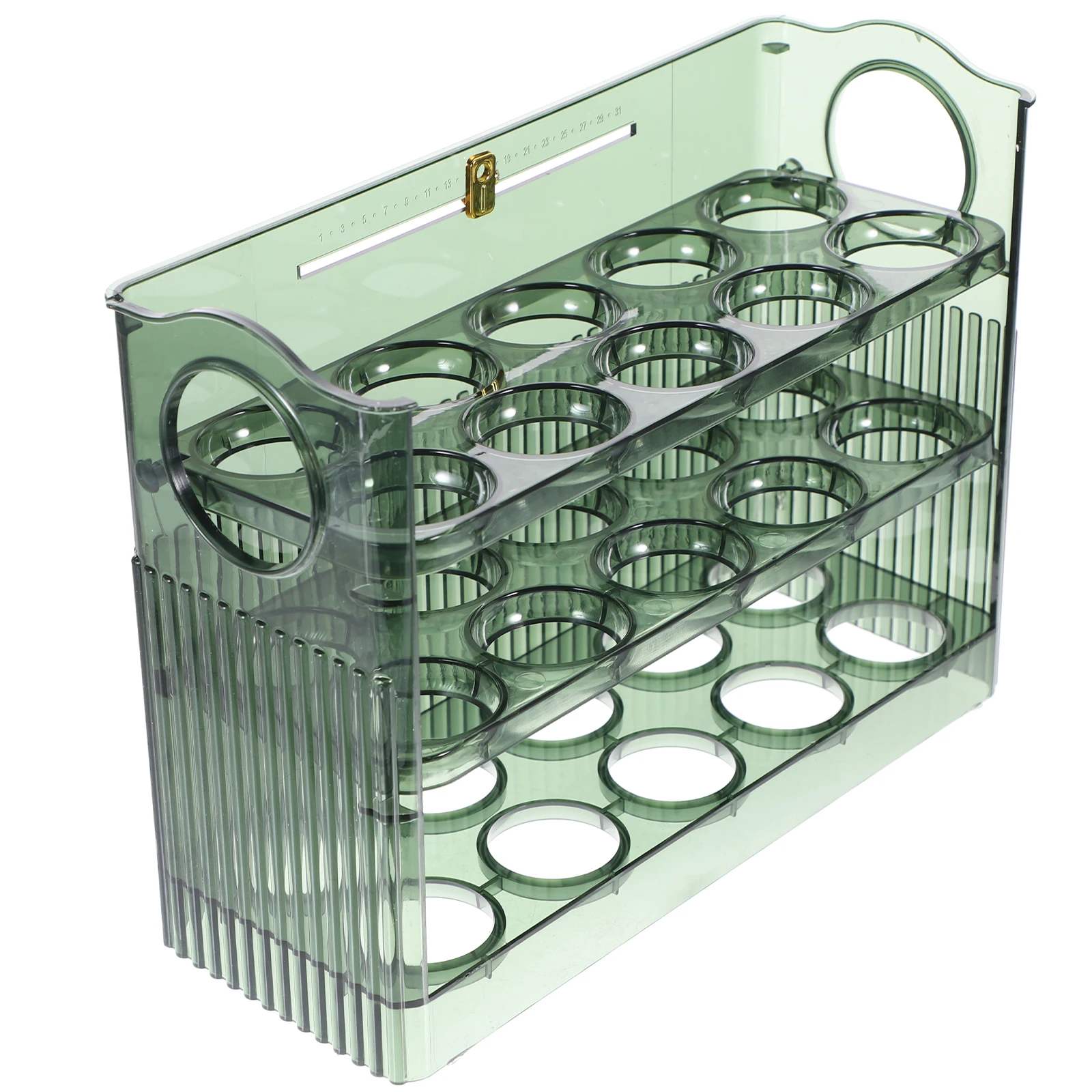 Egg Storage Tray Refrigerator Egg Rack Large Capacity Multi Layers PET Kitchen Household Refrigerator Container ganizer
Egg Storage Tray Refrigerator Egg Rack Large Capacity Multi Layers PET Kitchen Household Refrigerator Container ganizer
