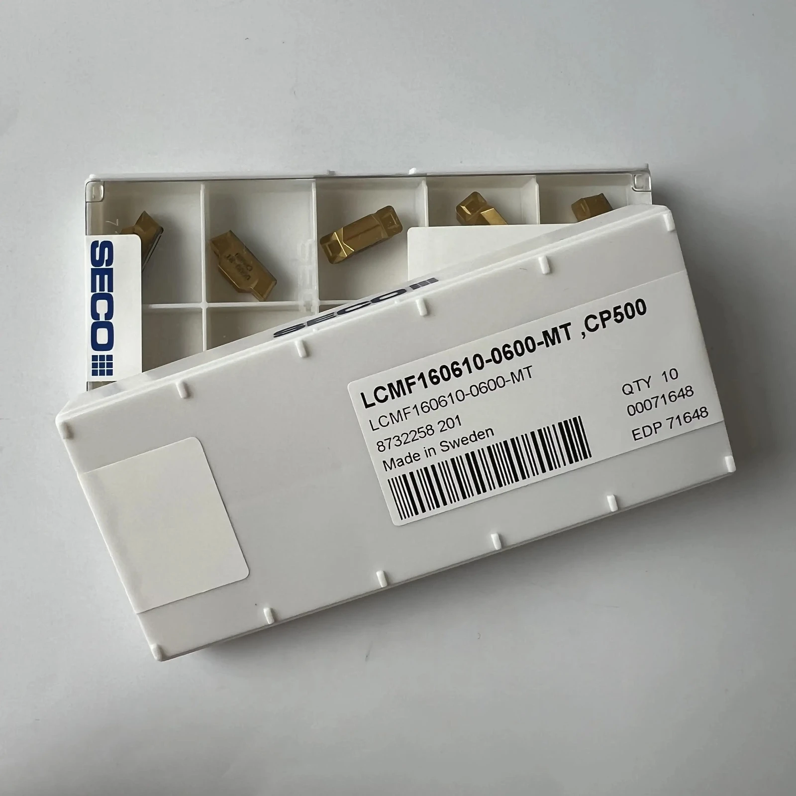 LCMF160610-0600-MT,CP500 /Original carbide blade 10 Pcs
LCMF160610-0600-MT,CP500 /Original carbide blade 10 Pcs