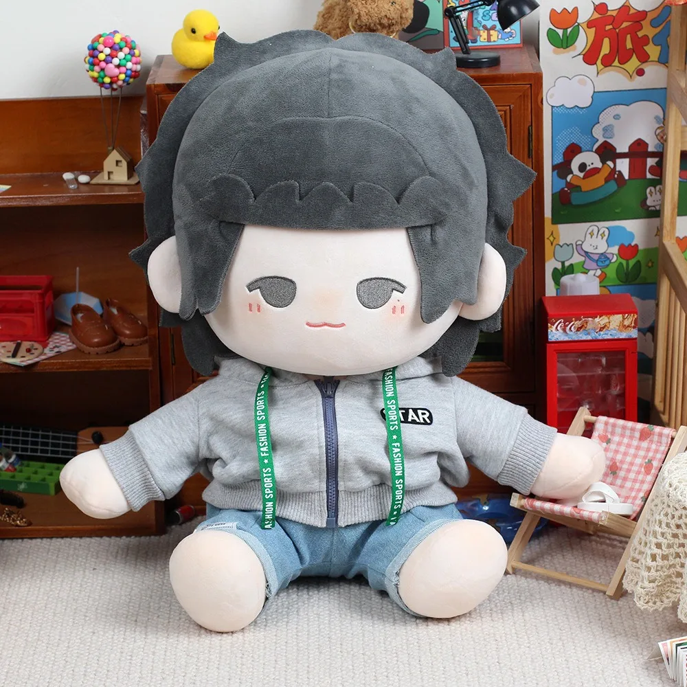 Hoodie 40cm Cotton Doll Clothes School Uniform T-shirt Plush Doll Clothes Denim Shorts Top No Attribute Doll Clothes
Hoodie 40cm Cotton Doll Clothes School Uniform T-shirt Plush Doll Clothes Denim Shorts Top No Attribute Doll Clothes