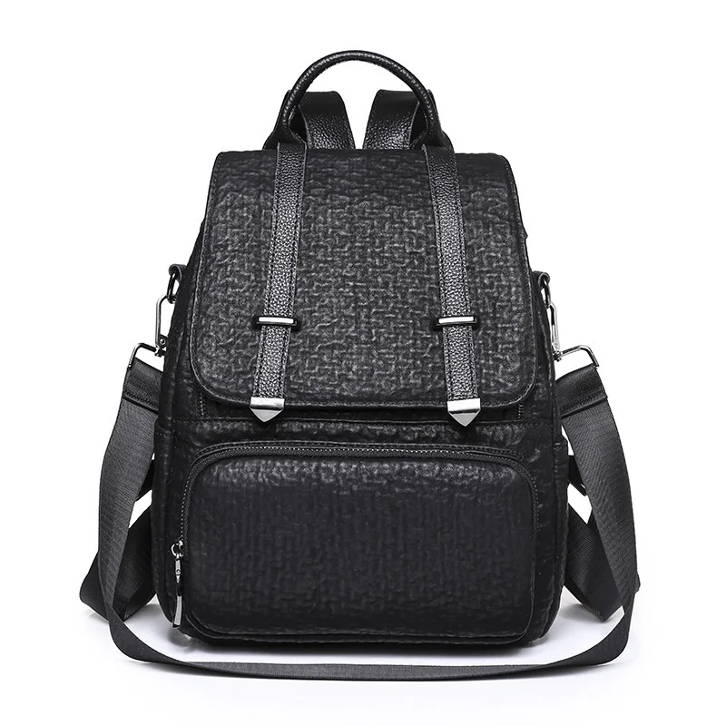 2022 new Korean backpack fashion Pu soft leather texture British college style schoolbag Backpack Travel Bag
2022 new Korean backpack fashion Pu soft leather texture British college style schoolbag Backpack Travel Bag