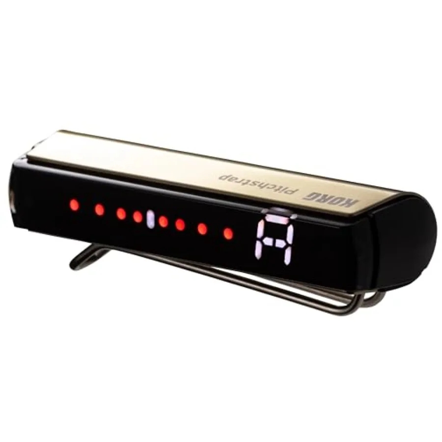 Pitchstrap Strap Mounted Guitar Tuner for live performance, aluminum alloy body, black finish, ultra-compact and battery-free d
Pitchstrap Strap Mounted Guitar Tuner for live performance, aluminum alloy body, black finish, ultra-compact and battery-free d