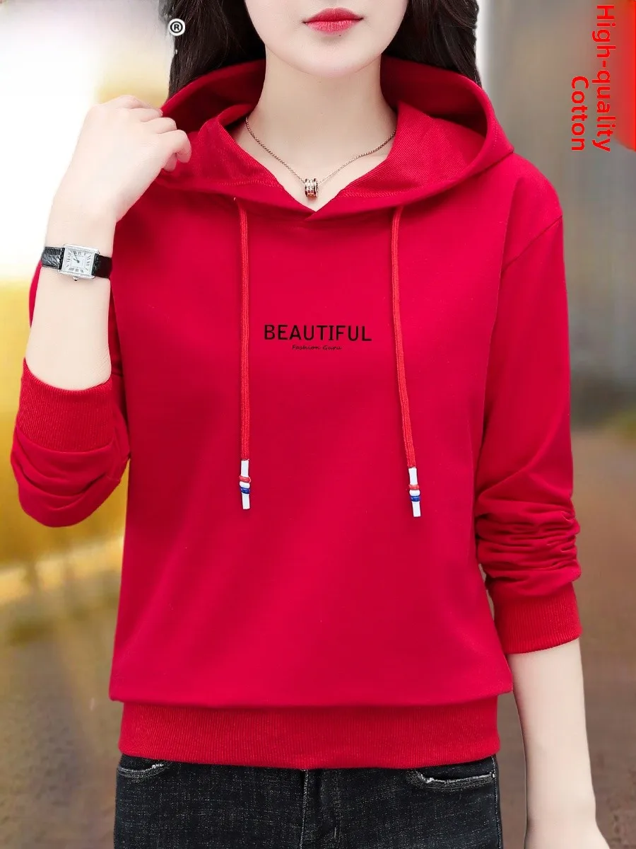 TUCANO Fleece Lined Hoodie Women's Loose Fit Long Sleeve Casual Top Spring Autumn New Arrival Comfortable Breathable Cotton P...
TUCANO Fleece Lined Hoodie Women's Loose Fit Long Sleeve Casual Top Spring Autumn New Arrival Comfortable Breathable Cotton P...