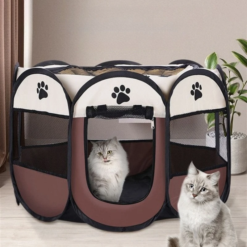 Portable foldable pet activity enclosure, waterproof dog and cat tent, octagonal pet activity enclosure (with mesh windows)
Portable foldable pet activity enclosure, waterproof dog and cat tent, octagonal pet activity enclosure (with mesh windows)