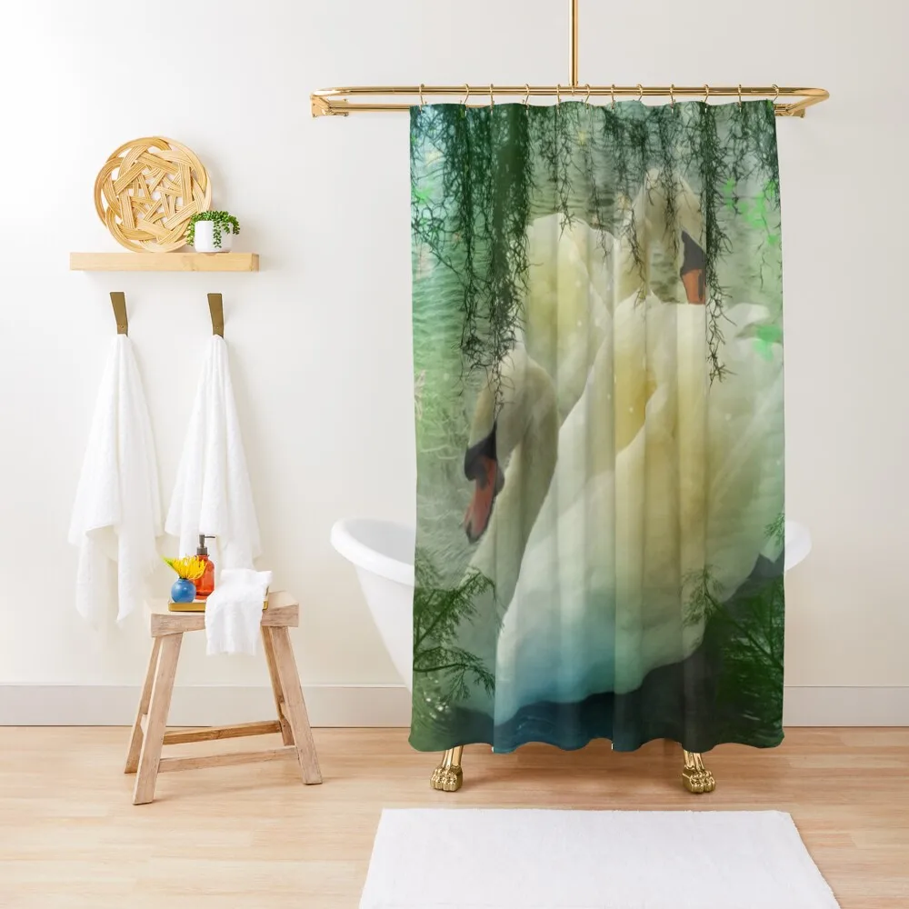 Elegant Pair of White Swans Shower Curtain For Bathroom Waterproof Fabric Bathroom For Bathroom Shower Curtain
Elegant Pair of White Swans Shower Curtain For Bathroom Waterproof Fabric Bathroom For Bathroom Shower Curtain