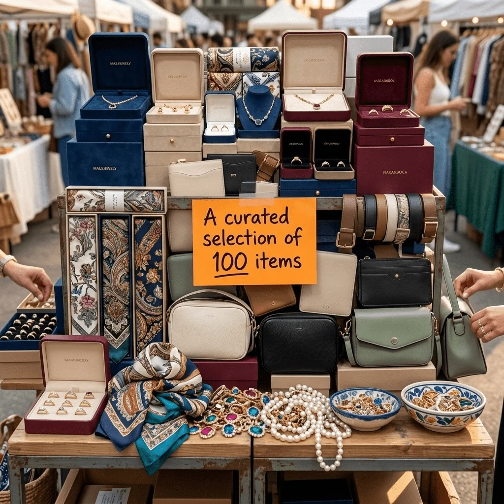 Elegantly Curated From Over 100 Classic Lady Looks, This Random Matching Ladies Accessory Collection Boasts Unmatched Versatility for Daily Routines, Outdoor Excursions, Or Social Gatherings
Elegantly Curated From Over 100 Classic Lady Looks, This Random Matching Ladies Accessory Collection Boasts Unmatched Versatility for Daily Routines, Outdoor Excursions, Or Social Gatherings