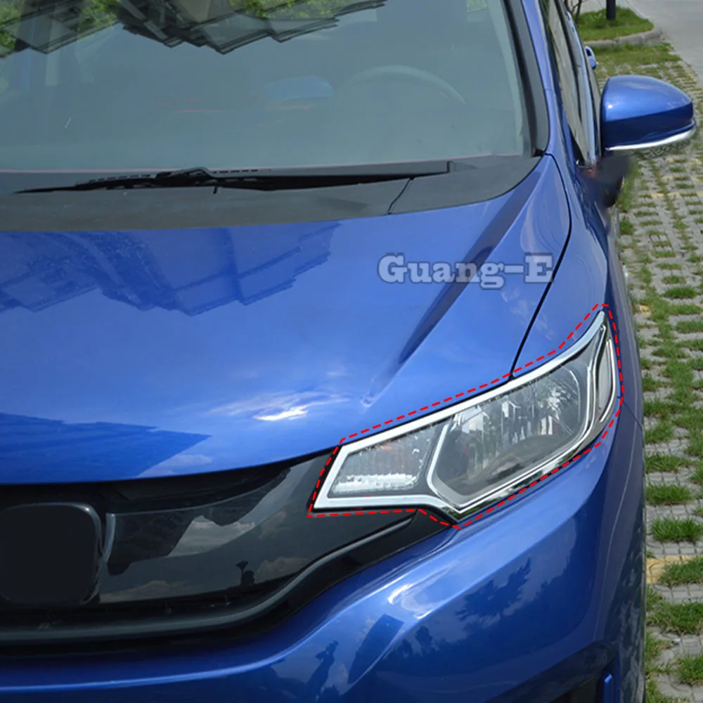 Car Body Front Head Light Lamp Hood Molding Frame Stick ABS Chrome Cover Trim Eyebrow For Honda Fit Jazz 2014 2015 2016 2017
Car Body Front Head Light Lamp Hood Molding Frame Stick ABS Chrome Cover Trim Eyebrow For Honda Fit Jazz 2014 2015 2016 2017