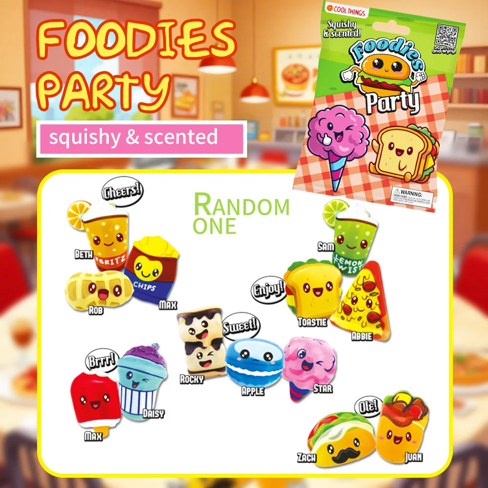 1 шт., продуктовая вечеринка, слепая сумка, загадочная слепая коробка, милая фигурка продуктов, мягкий ароматный расслабляющий инструмент, декомпрессия, мягкий медленный отскок Ro
1 шт., продуктовая вечеринка, слепая сумка, загадочная слепая коробка, милая фигурка продуктов, мягкий ароматный расслабляющий инструмент, декомпрессия, мягкий медленный отскок Ro