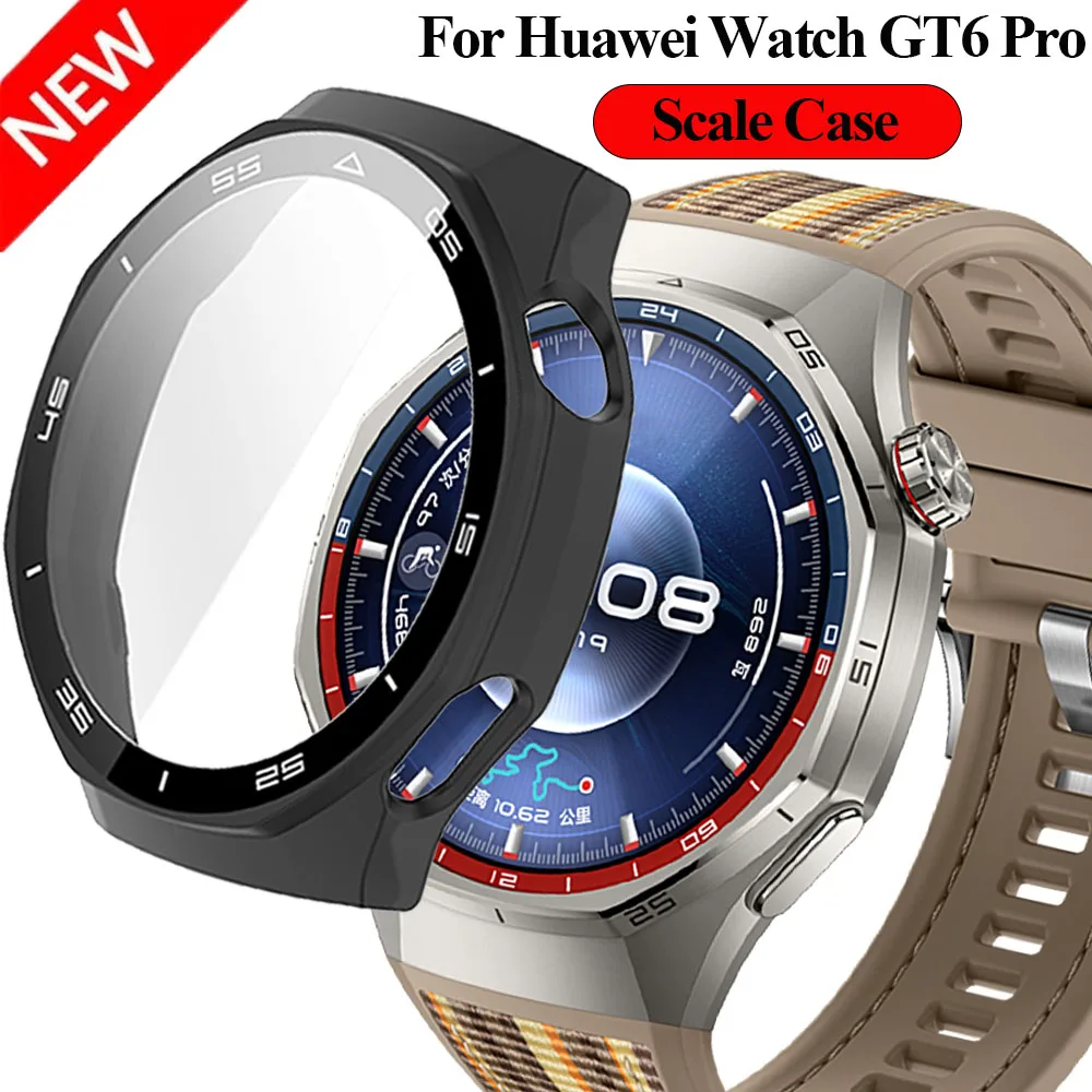 Tempered Glass Film+Case For Huawei Watch GT6 Pro 46mm Official Scale Screen Glass Protective Shell Huawei Watch GT6 Pro Cover
Tempered Glass Film+Case For Huawei Watch GT6 Pro 46mm Official Scale Screen Glass Protective Shell Huawei Watch GT6 Pro Cover