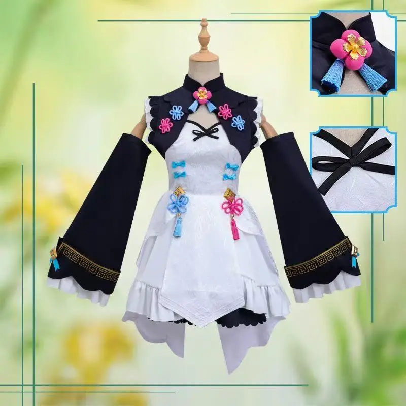 Voice of the beginning of cos clothing Future women's clothing Chinese style panda cosplay anime animation clothing lolita
Voice of the beginning of cos clothing Future women's clothing Chinese style panda cosplay anime animation clothing lolita