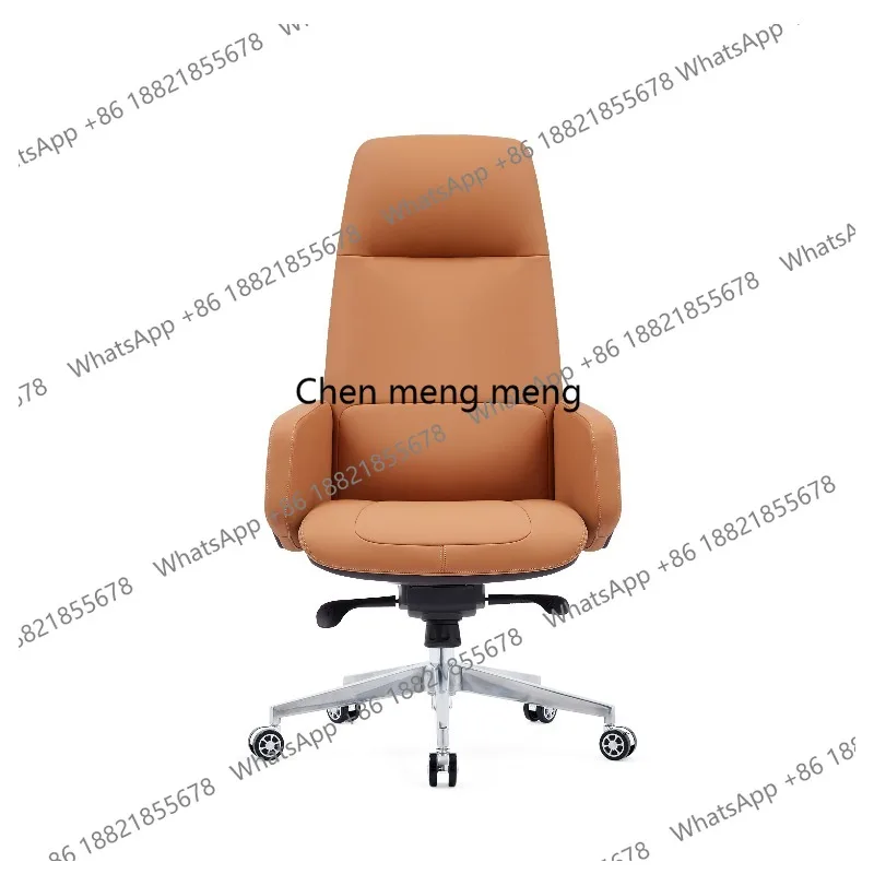 Office boss chair, business comfort, long sitting computer chair, lifting and rotating light luxury leather large class chair
Office boss chair, business comfort, long sitting computer chair, lifting and rotating light luxury leather large class chair