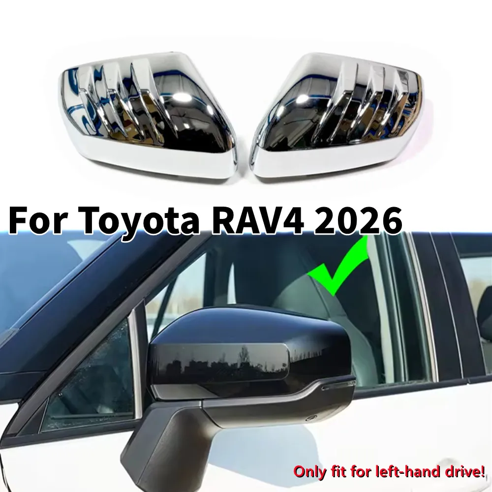 PAIR For Toyota RAV4 2026 Car Rearview Side Mirror Cover Wing Cap Exterior Door Housing Shell Trim Frame Sticker ABS Parts
PAIR For Toyota RAV4 2026 Car Rearview Side Mirror Cover Wing Cap Exterior Door Housing Shell Trim Frame Sticker ABS Parts