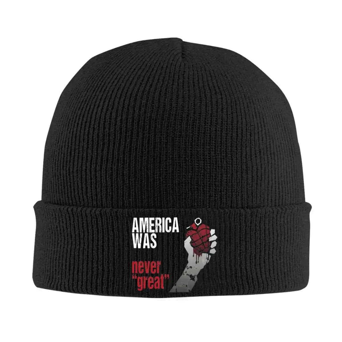 Never Great Green Days Knitted Hat Beanie Autumn Winter Hat Warm Hip-hop Dookie Saviors Hip Hop Album Cap Men Women
Never Great Green Days Knitted Hat Beanie Autumn Winter Hat Warm Hip-hop Dookie Saviors Hip Hop Album Cap Men Women
