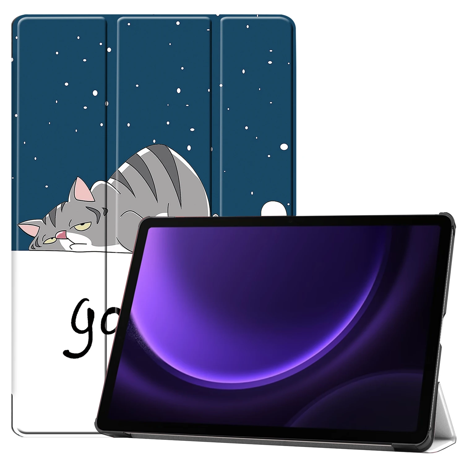 Тройной окрашенный универсальный чехол для Galaxy Tab S10 S9 FE 10,9 дюйма SM-X520X526B X710 X716B X510 X516B Роскошный чехол-подставка из искусственной кожи
Тройной окрашенный универсальный чехол для Galaxy Tab S10 S9 FE 10,9 дюйма SM-X520X526B X710 X716B X510 X516B Роскошный чехол-подставка из искусственной кожи