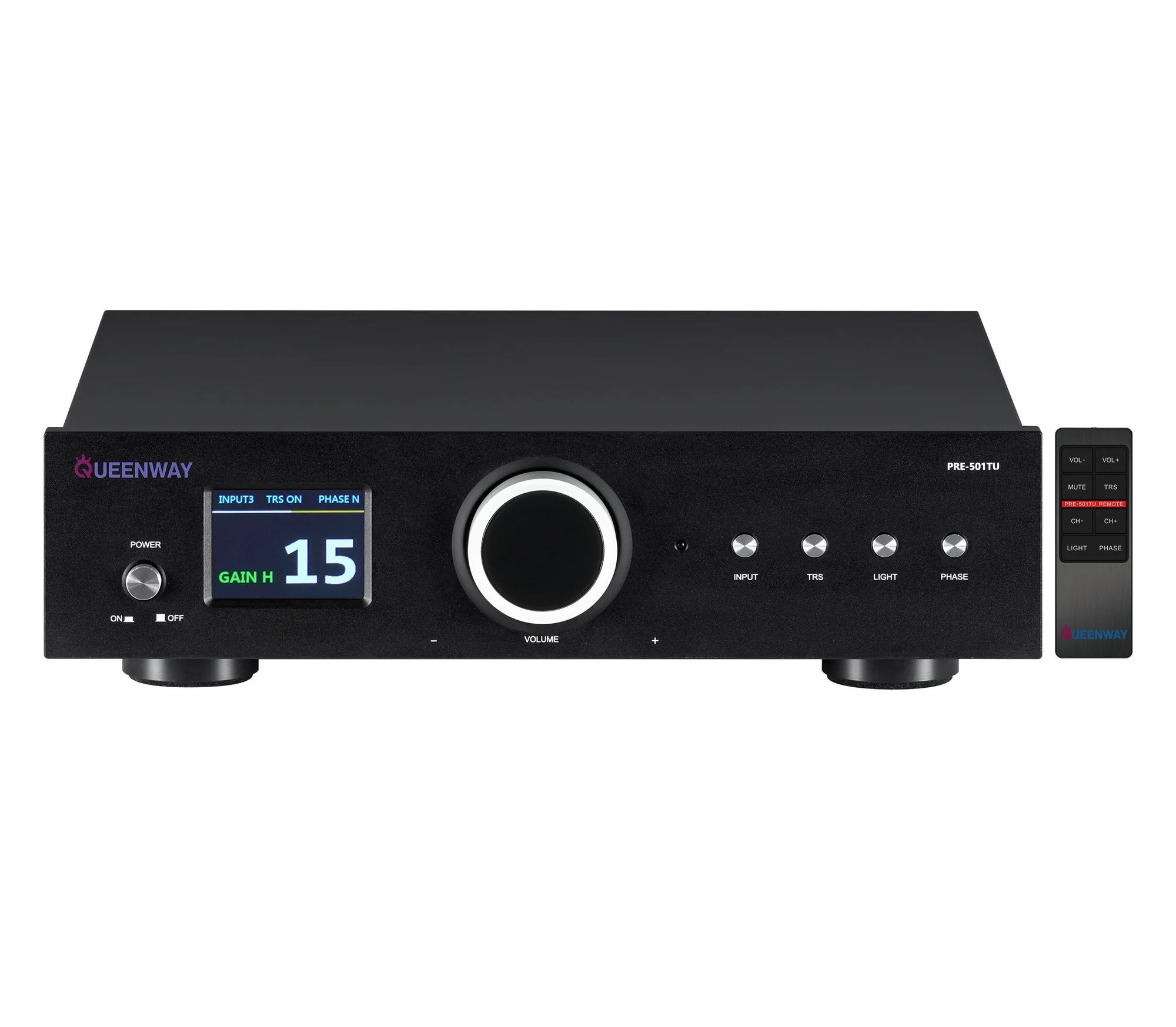Queenway PRE-501TU 12AU7/ECC82*4 Large Dynmic Stronger Power Driving Giving Out Tube Preamplifier PK All Others Preamps
Queenway PRE-501TU 12AU7/ECC82*4 Large Dynmic Stronger Power Driving Giving Out Tube Preamplifier PK All Others Preamps