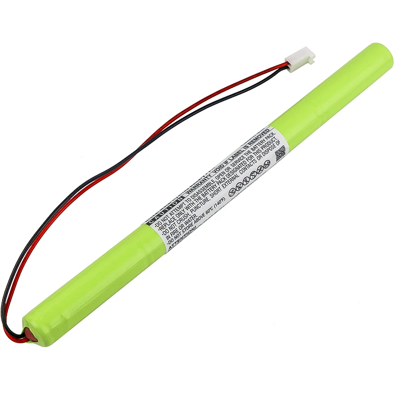 Ni-MH Emergency Lighting Battery for Evenlite, Corun, 4.8V, 1800mAh, Compatible Models: B310011, 19537, BGN800-4AWP-B830EC
Ni-MH Emergency Lighting Battery for Evenlite, Corun, 4.8V, 1800mAh, Compatible Models: B310011, 19537, BGN800-4AWP-B830EC