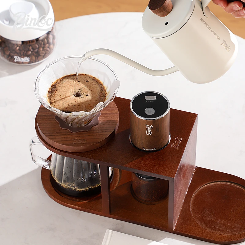 Bincoo Coffee Hand Brewed Storage Rack Portable Coffee Utensil Storage Rack Bamboo And Wood Material Filter Cup Holder
Bincoo Coffee Hand Brewed Storage Rack Portable Coffee Utensil Storage Rack Bamboo And Wood Material Filter Cup Holder