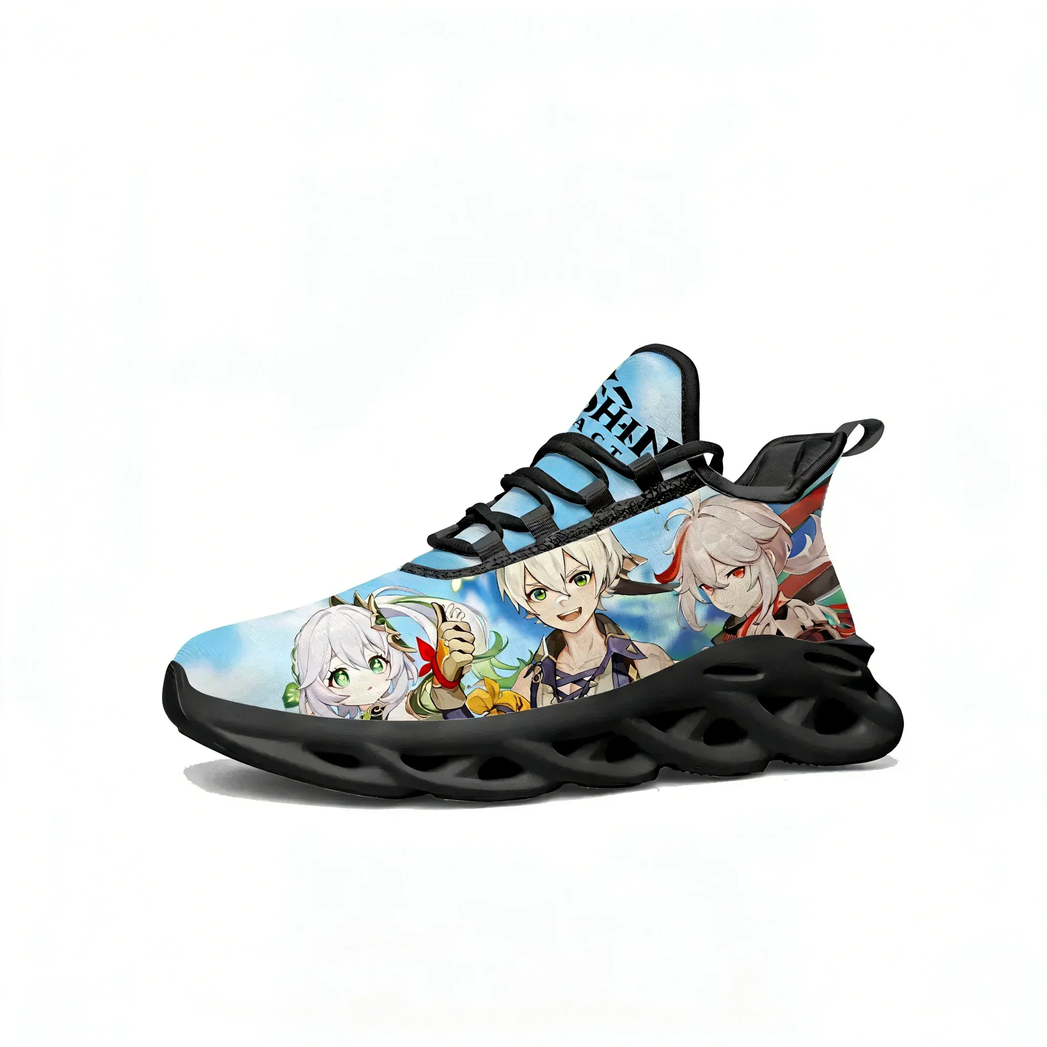 Anime Cartoon Game Genshin Impact Flats Sneakers Men Women Sports Running Shoes Tailor Made Lace Up Shoes
Anime Cartoon Game Genshin Impact Flats Sneakers Men Women Sports Running Shoes Tailor Made Lace Up Shoes