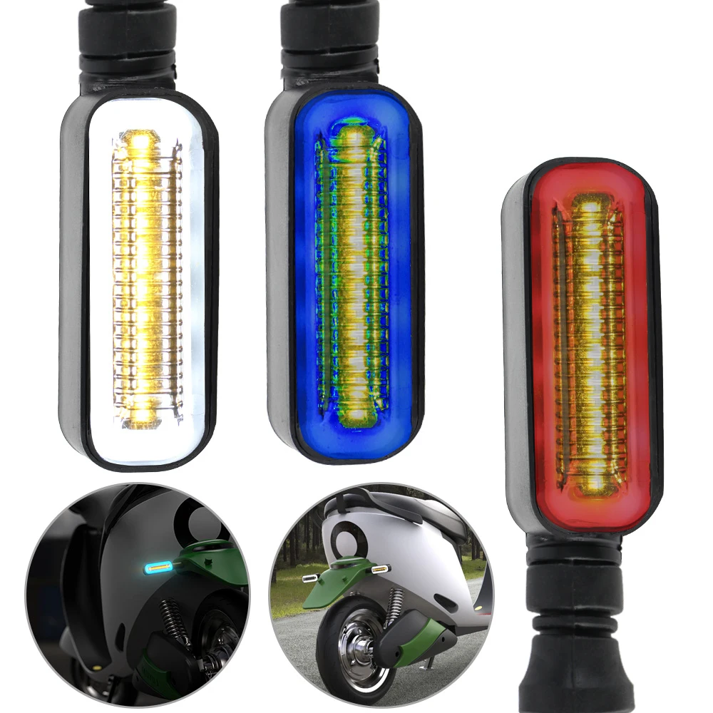 Motorcycle Turn Signal Lights Motorcycle Accessories DRL Flowing Water Signals 12 LED Signal Lamp
Motorcycle Turn Signal Lights Motorcycle Accessories DRL Flowing Water Signals 12 LED Signal Lamp
