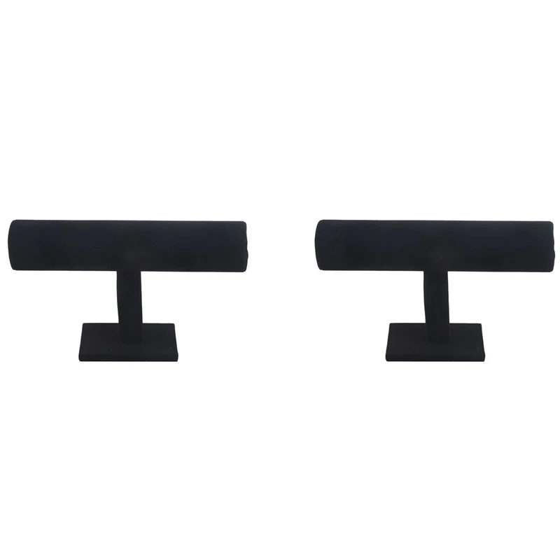 NEW-2X Stand Bracelet Chain Bangle Watch T-Bar Rack Holder Display Jewelry Black
NEW-2X Stand Bracelet Chain Bangle Watch T-Bar Rack Holder Display Jewelry Black