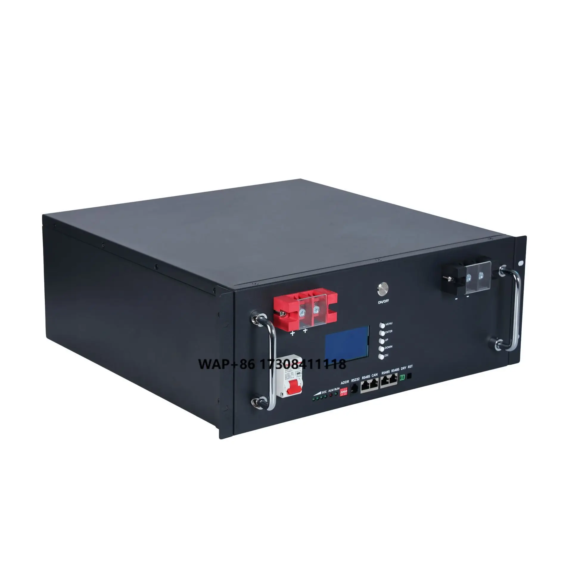 48V100AH Rack-mounted Lithium Iron Phosphate Battery Off-grid Solar Photovoltaic Energy Storage System 5kWh IP20
48V100AH Rack-mounted Lithium Iron Phosphate Battery Off-grid Solar Photovoltaic Energy Storage System 5kWh IP20