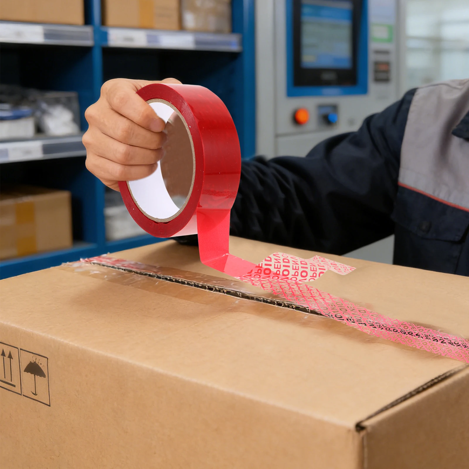 1 Roll Anti-Counterfeit Tape Tamper Evident Security Packing Voidopen Protection For Shipping Storage Seals Strong Adhesive
1 Roll Anti-Counterfeit Tape Tamper Evident Security Packing Voidopen Protection For Shipping Storage Seals Strong Adhesive