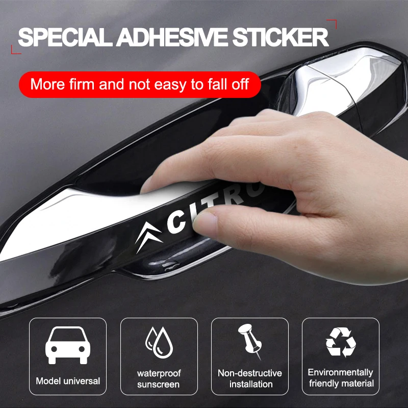 Для Citroen C1 C2 C3 C4 C5 C6 C8 C4L DS3 DS4 DS5LS DS6: Аксессуары, 3D-наклейки на дверные ручки, эмблемы на шины и зеркала заднего вида
Для Citroen C1 C2 C3 C4 C5 C6 C8 C4L DS3 DS4 DS5LS DS6: Аксессуары, 3D-наклейки на дверные ручки, эмблемы на шины и зеркала заднего вида