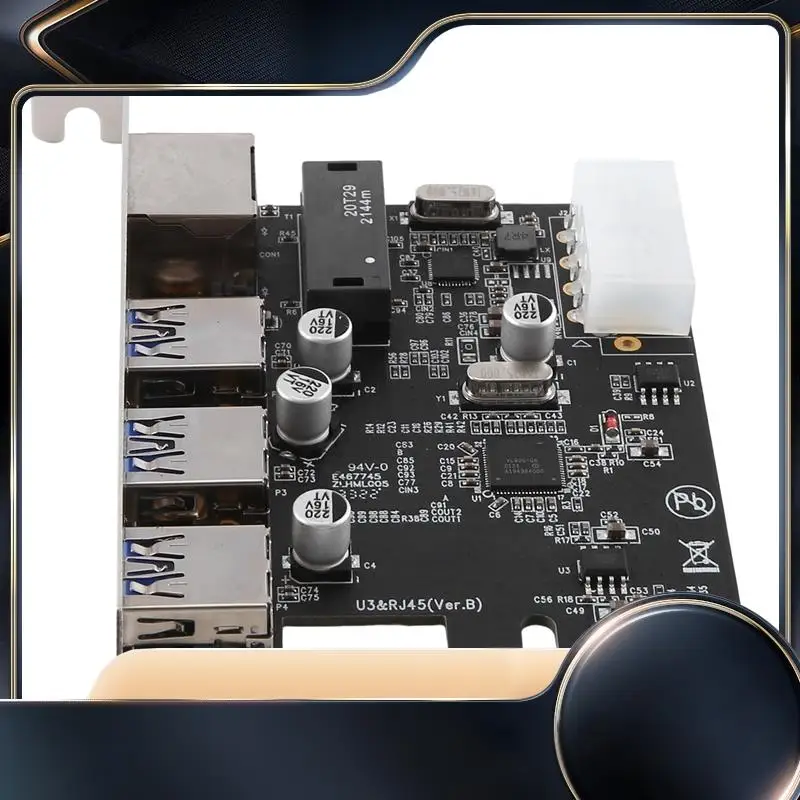 1 шт. слот Pcie к RJ45 USB 3.0 Pcie Riser Card с гигабитным Ethernet-контроллером PCI Express адаптер для настольного ПК
1 шт. слот Pcie к RJ45 USB 3.0 Pcie Riser Card с гигабитным Ethernet-контроллером PCI Express адаптер для настольного ПК