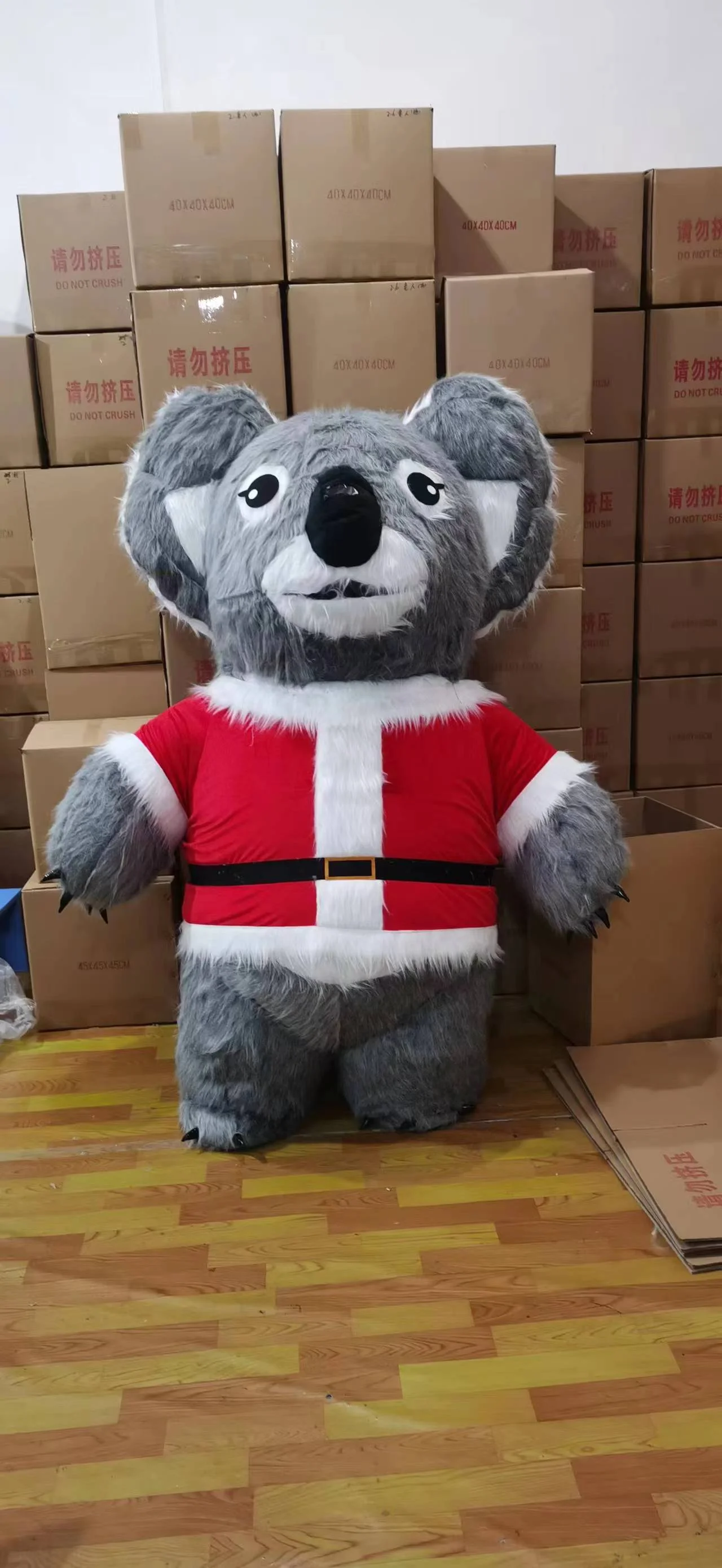 Inflatable Panda Bear Mascot Costume Furry Cheshblaka Outfit for Halloween Christmas Carnival No Battery
Inflatable Panda Bear Mascot Costume Furry Cheshblaka Outfit for Halloween Christmas Carnival No Battery
