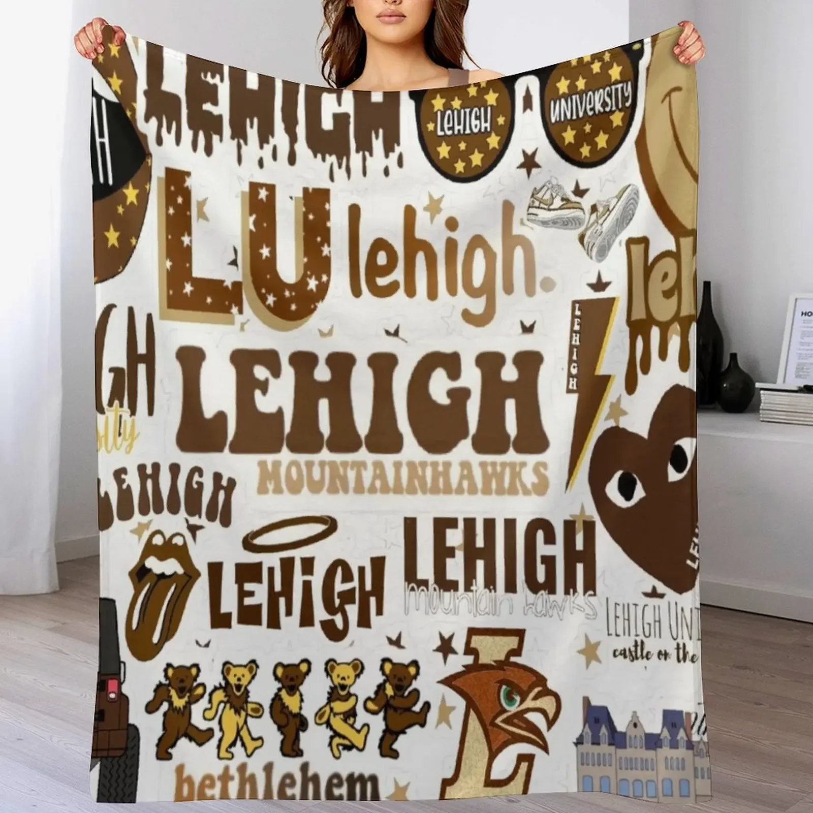 Lehigh Throw Blanket Warm Plush Fuzzy Blanket for Living Room
Lehigh Throw Blanket Warm Plush Fuzzy Blanket for Living Room