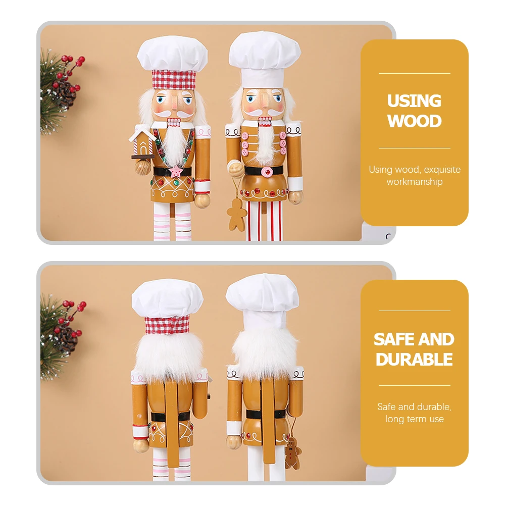Nutcracker Figurine Decorations Centerpiece Accessories Exquisite Party Ornaments Wood Nutcrackers Realistic
Nutcracker Figurine Decorations Centerpiece Accessories Exquisite Party Ornaments Wood Nutcrackers Realistic