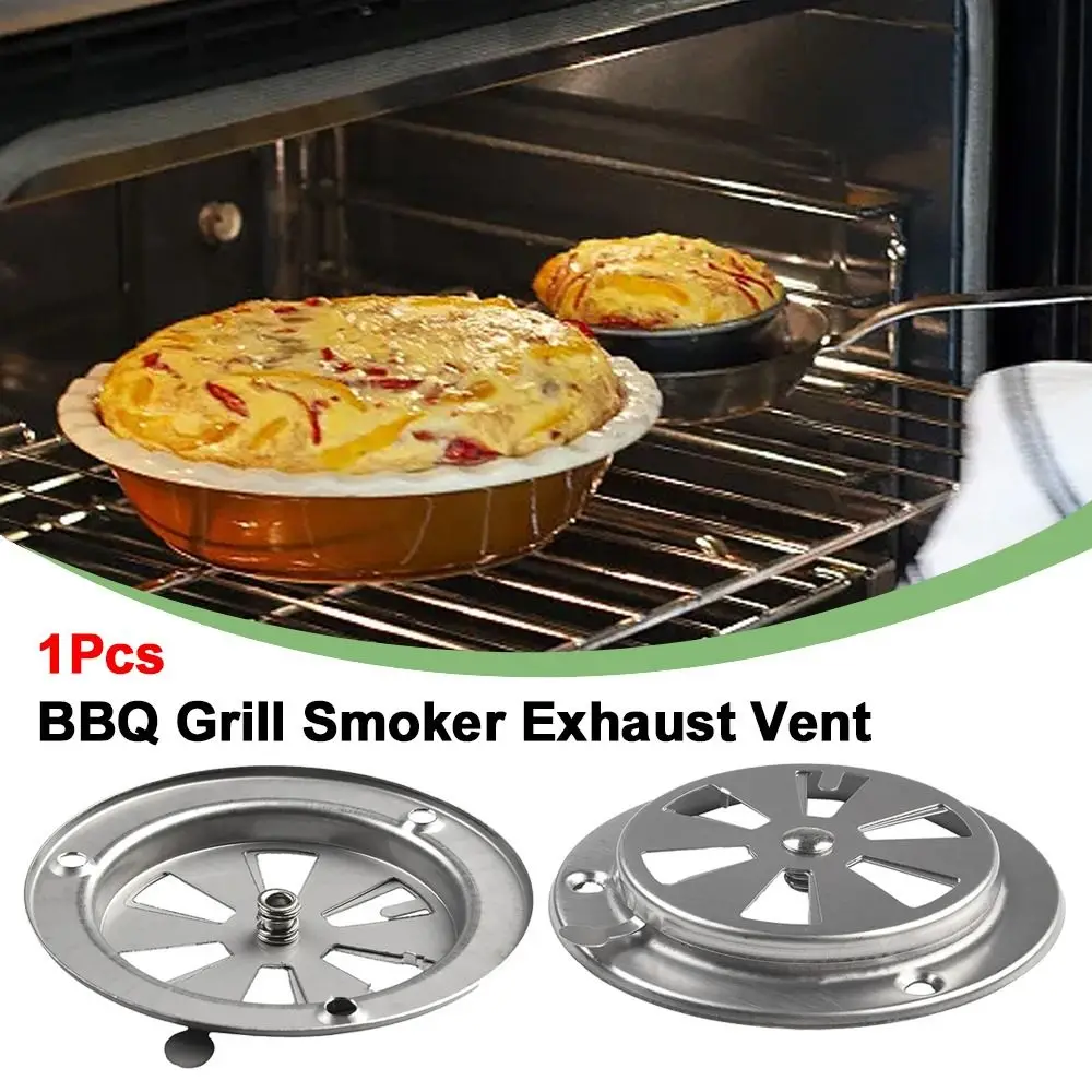 1Pcs Stainless Steel BBQ Grill Exhaust Vent Adjustable Vent Hole Silver Smoker Air Vent Damper Smooth Lever Airflow Control
1Pcs Stainless Steel BBQ Grill Exhaust Vent Adjustable Vent Hole Silver Smoker Air Vent Damper Smooth Lever Airflow Control