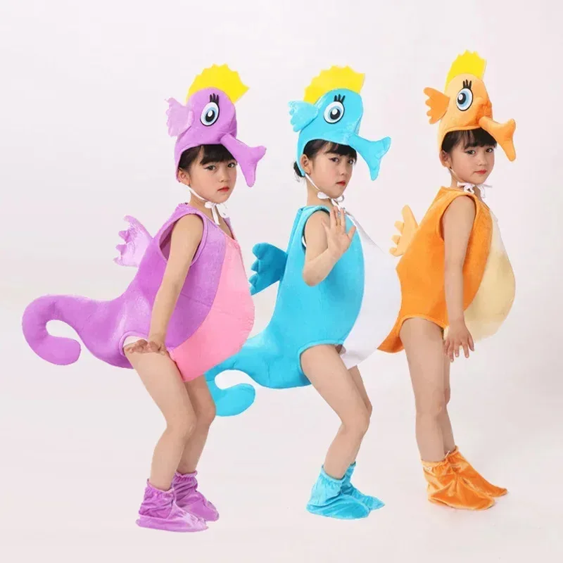 Child Kid Starfish Hippocampus SeaHorse Costume Halloween Party Cosplay Marine Animal Costume Clothes For Boy or Girl
Child Kid Starfish Hippocampus SeaHorse Costume Halloween Party Cosplay Marine Animal Costume Clothes For Boy or Girl