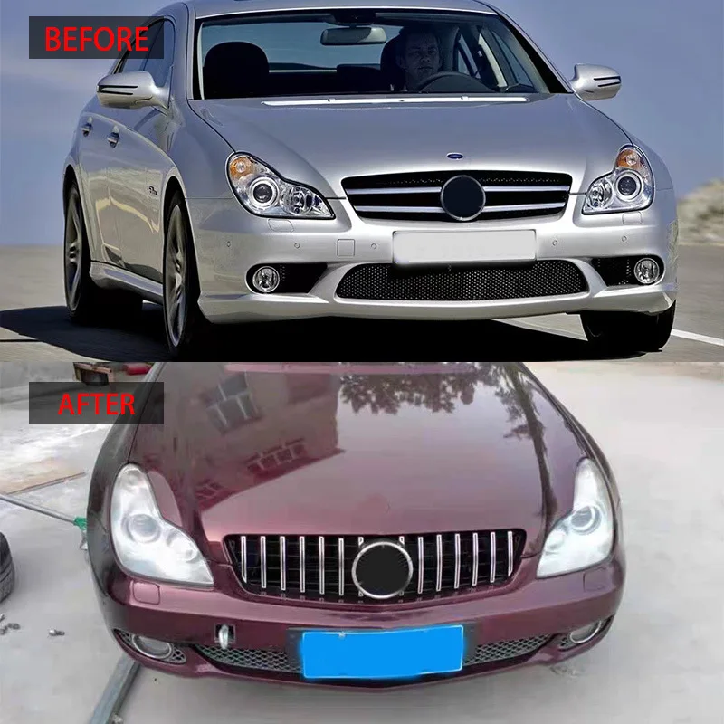 For 2009-2011 Mercedes Benz CLS Class W219 GT Style Racing Grille Body Kit Replacement ABS Material
For 2009-2011 Mercedes Benz CLS Class W219 GT Style Racing Grille Body Kit Replacement ABS Material