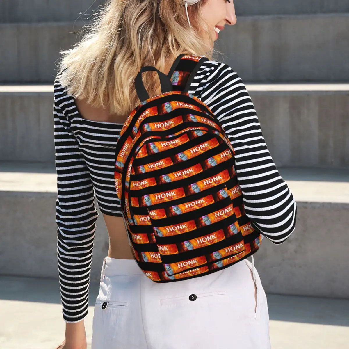 HONK If You Commit Arson Bibble Student Backpack School Bag Hiking Travel Daypack for Men Women Fashion Bookbag Shoulder Bags
HONK If You Commit Arson Bibble Student Backpack School Bag Hiking Travel Daypack for Men Women Fashion Bookbag Shoulder Bags